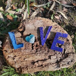 La terre à offrir Ecriture, lettres, alphabet, amour, saint valentin