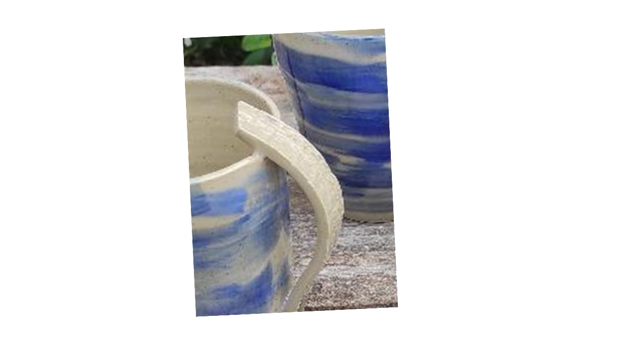 Mug en grès blanc – Image 5